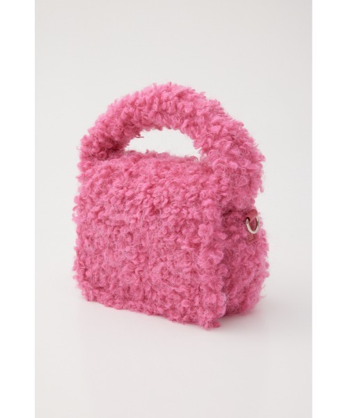 RODEO CROWNS WIDE BOWL ショルダーバッグ バッグ フェイクファーミニ  