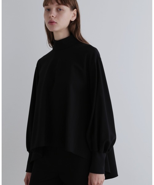 LE PHIL　バックピーチストレッチブラウス LE PHIL ブラウス シャツ バックピーチストレッチブラウス