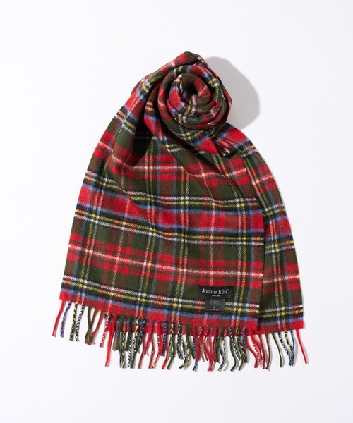 Joshua Ellis】ブリティッシュウールマフラー　180cm＊25cm セール】【Joshua Ellis】ブリティッシュウールマフラー 180cm