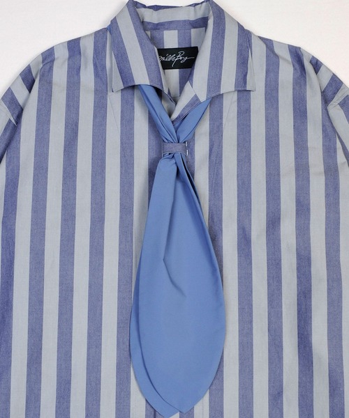 milkboy セーラーカラーシャツ　スカーフ　ミルクボーイ MILKBOY シャツ SAILOR スカーフ メンズ レディース : ZOZOTOWN