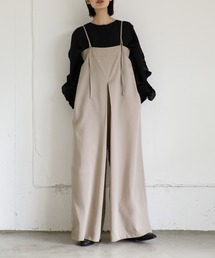 select MOCA Et サロペット オーバーオール 「Et」Tucked Wide