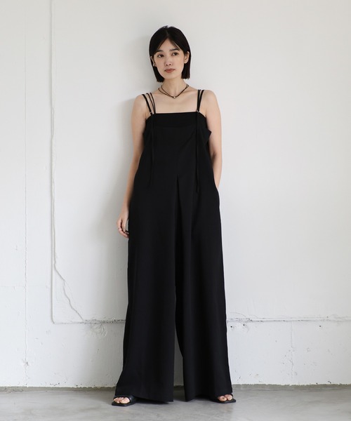select MOCA Et サロペット オーバーオール 「Et」Tucked Wide
