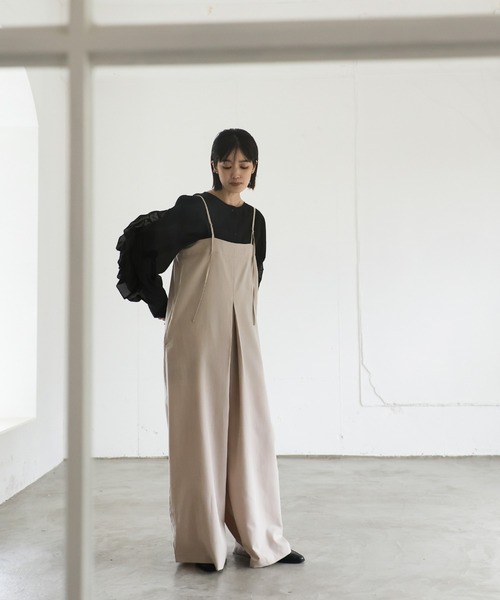select MOCA Et サロペット オーバーオール 「Et」Tucked Wide