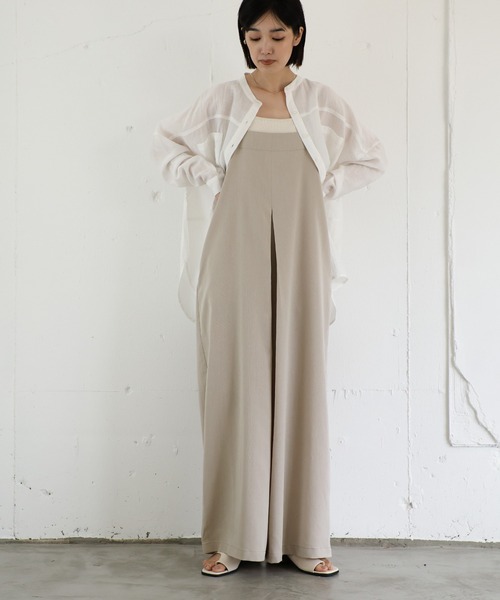 select MOCA Et サロペット オーバーオール 「Et」Tucked Wide