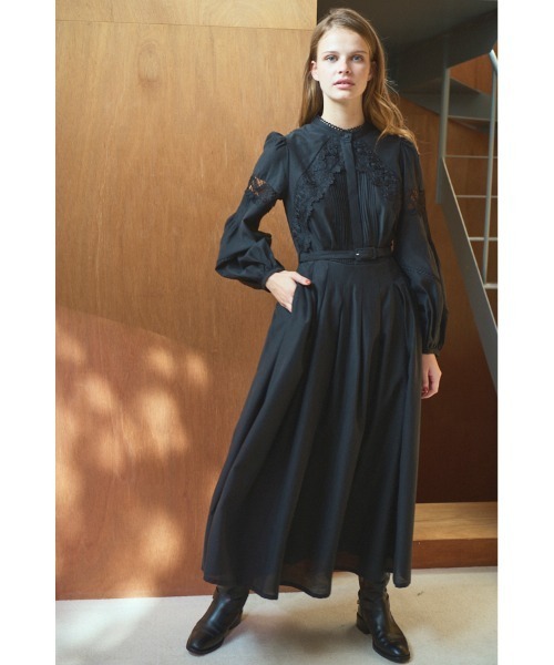Estella.K ドレス　ワンピース　Dress Ravello Print Long Dress カットアウトプリントドレス