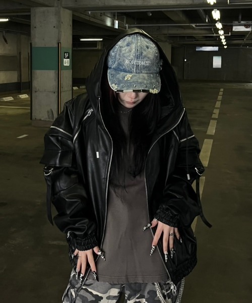 DIG YOUR OWN GRAVE ブルゾン アウター 「DIG GRAVE」COATING