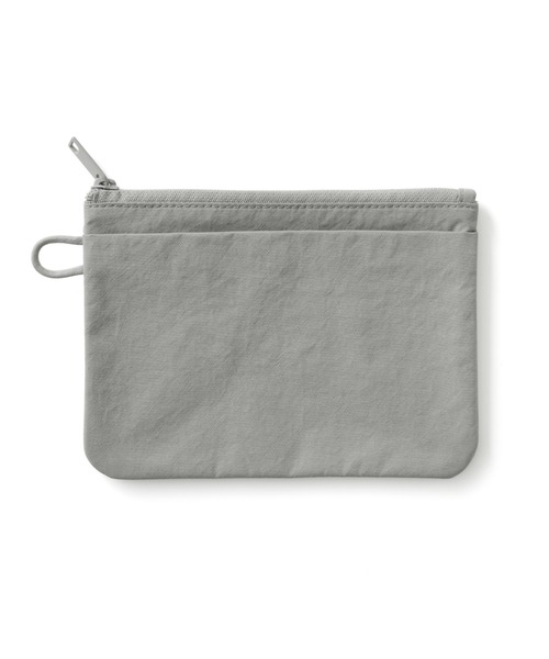 無印良品（MUJI） ポーチ リンクルナイロン フラットポーチ M 約19