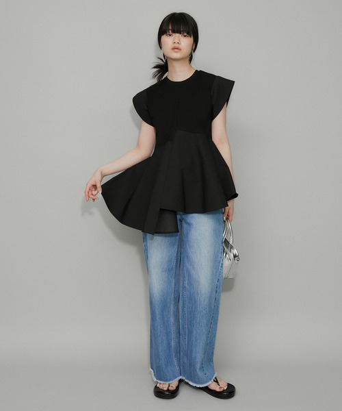 ADAM ET ROPE' tシャツ 「定番人気」・「WEB限定」フリル