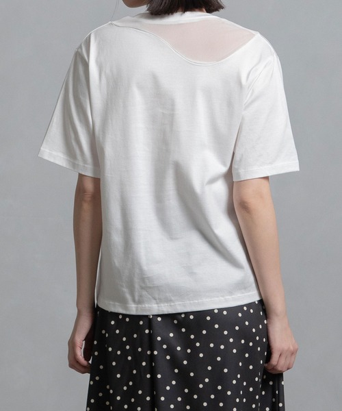 tシャツ MARECHAL TERRE（マルシャルテル) タックブラウス レディース MARECHAL TERRE tシャツ TERRE（マルシャルテル) タックブラウス