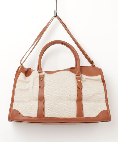 gossip!ロサンゼルス ボストンバッグ 2WAY配色ボストンバッグ 多機能