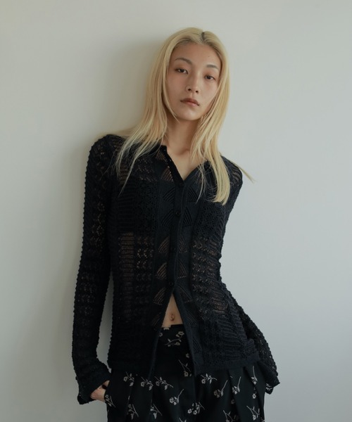ニット セーター Mix Knit Shirts レディース