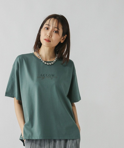 グローバルワーク リッチクリーンプリントT 半袖Tシャツ L 2枚セット GLOBAL WORK - グローバルワーク リッチクリーンプリントT 半袖