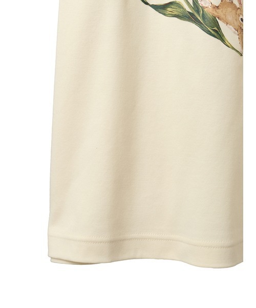 PINKHOUSE ピンクハウス　チューリップうさぎ　カットソー　Tシャツ セール】チューリップうさぎプリントカットソー（Tシャツ