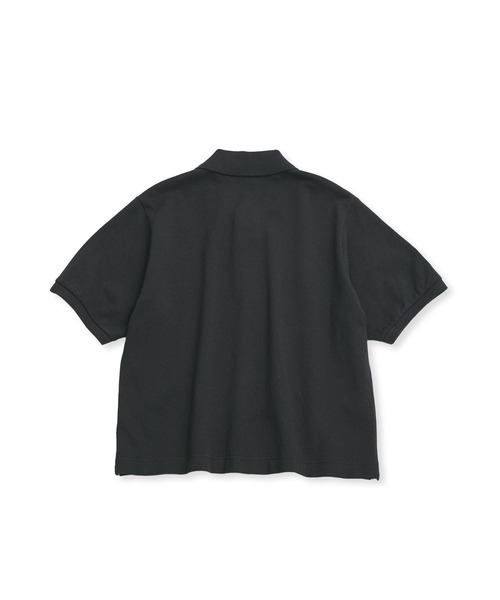 LACOSTE 黒 ポロシャツ タグ付き　サイズ4 US M LACOSTE ポロシャツ ポロ 「LACOSTE for ADAM ET ROPE'」別注