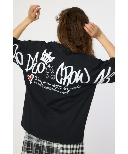 ロデオクラウンズ bear Logo Ｔシャツ BLACK&白色 新品タグ付き RODEO CROWNS WIDE BOWL | 【UNISEX】BRIDGE BEAR LOGO Tシャツ