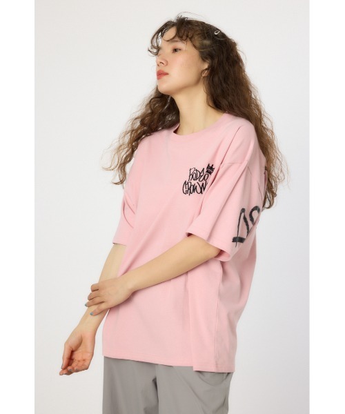BARROWのロゴが入ったピンクのTシャツ！男女兼用、サイズはSサイズ。 BARROWのロゴが入ったピンクのTシャツ！男女兼用、サイズはSサイズ。