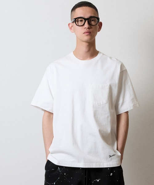 ナンバーナインTシャツサイズ3 NUMBER (N)INE（ナンバーナイン） tシャツ BASIC HEM PRINTED POCKET T
