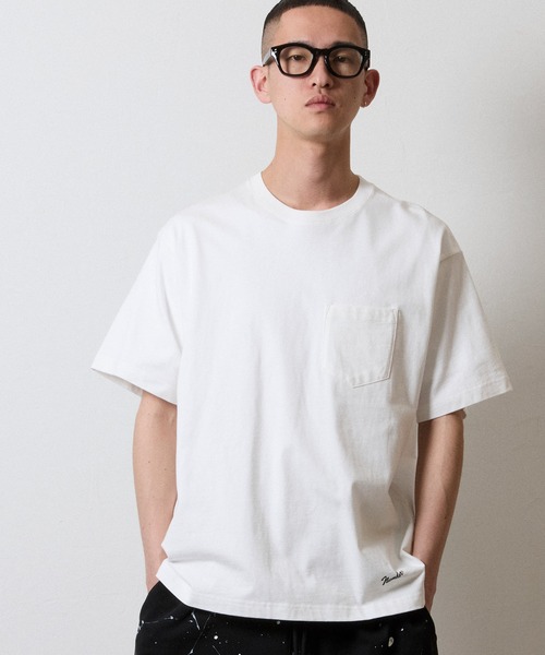 NUMBER (N)INE（ナンバーナイン） tシャツ BASIC HEM PRINTED POCKET T
