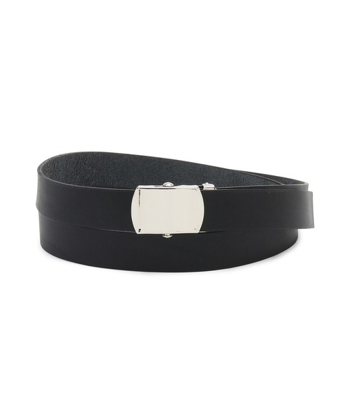 ADAM ET ROPE. ブラックレザーベルト ゴールドバックル新品　現行品 ADAM ET ROPE' ベルト 「サステナブル」・「定番人気」レザー