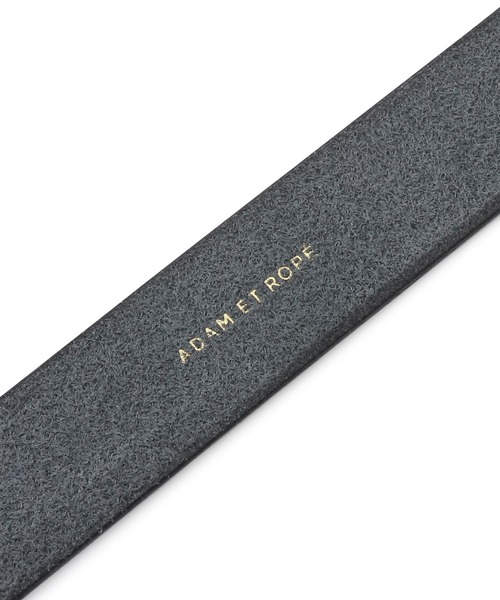 ADAM ET ROPE. ブラックレザーベルト ゴールドバックル新品　現行品 ADAM ET ROPE' ベルト 「サステナブル」・「定番人気」レザー