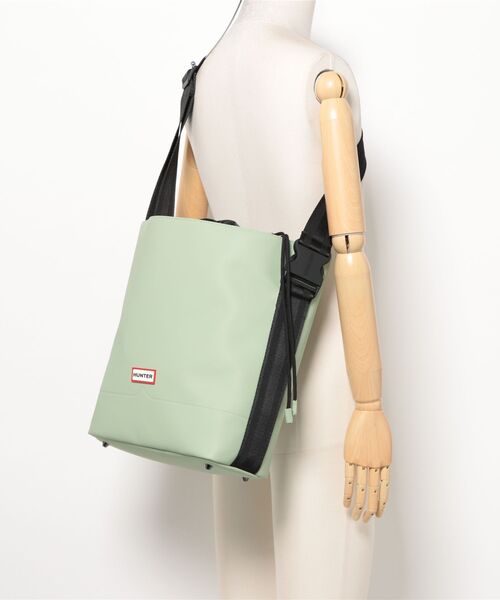 トートバッグ 「HUNTER」ORIGINAL RUBBERISED NORTH SOUTH TOTE レディース メンズ_6