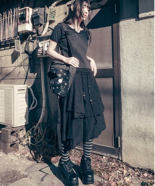バックパック・リュック HUG YOUR SKIN Stardust denim back-pack 5BJH1642 L.H.P デイバック リュック HUG YOUR SKIN/ハグユアスキン