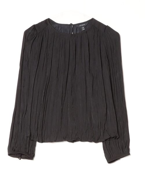 [BANANA REPUBLIC FACTORY STORE] длинный рукав блуза X-SMALL черный женский 
