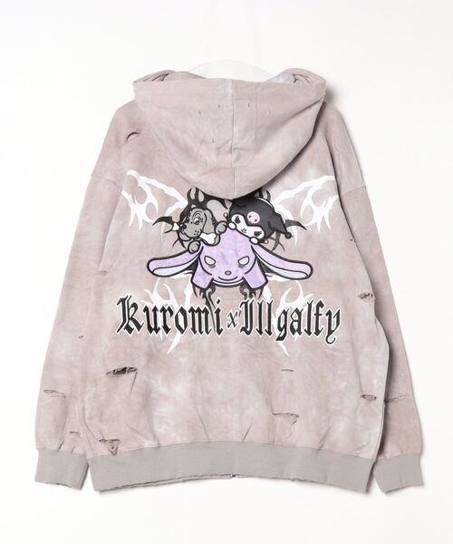 GALFY 「GALFY」 ジップアップパーカー X-LARGE ブラック メンズ