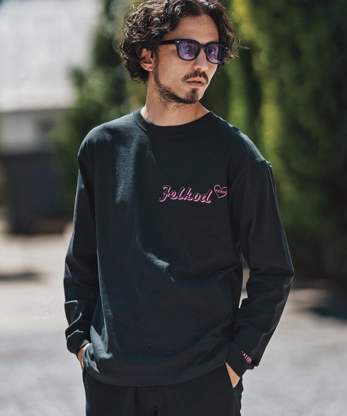 felkod（フィルコッド） tシャツ mlt5271- Print Long Sleeve Tee