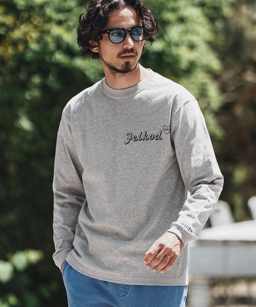 felkod（フィルコッド） tシャツ mlt5271- Print Long Sleeve Tee