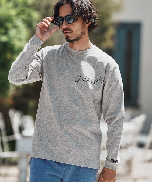 felkod（フィルコッド） tシャツ mlt5271- Print Long Sleeve Tee