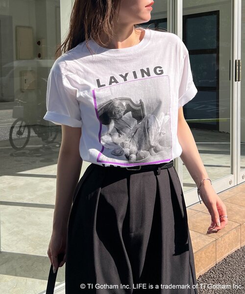 tシャツ 「GOOD ROCK SPEED」INBED PHOTO Tシャツ レディース