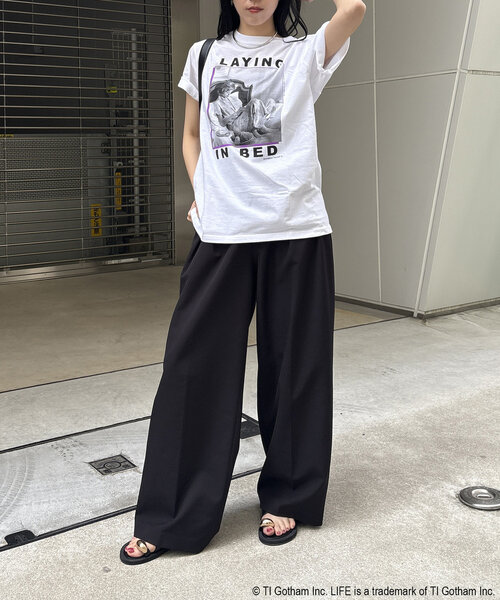 tシャツ 「GOOD ROCK SPEED」INBED PHOTO Tシャツ レディース GOOD ROCK SPEED tシャツ 「GOOD SPEED」INBED PHOTO Tシャツ