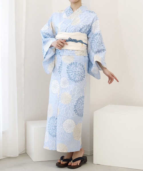 浴衣 兵児帯 2点セット 二部式浴衣 Amazon.co.jp: 浴衣 セパレート 浴衣 二部式 レディース 女物