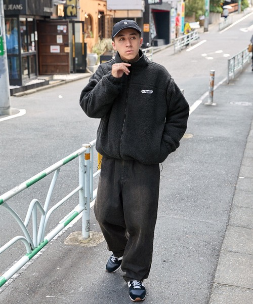 「MONO-MART」 「codderr」ジップアップブルゾン L ブラウン レディース_画像4