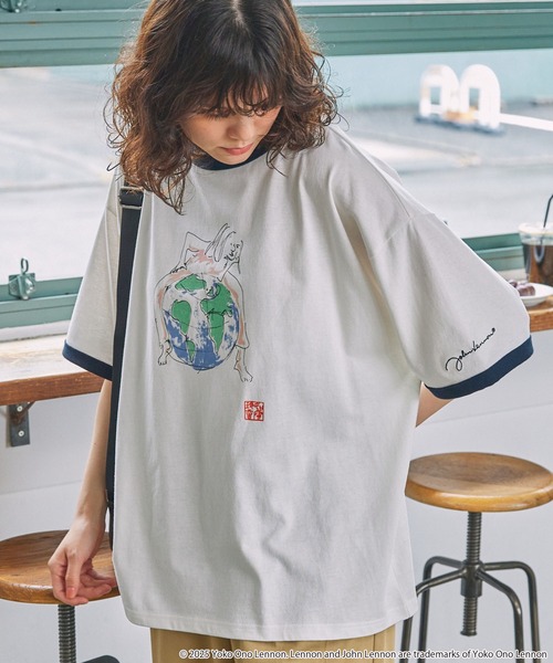 ジョンレノン tシャツ メンズ 半袖 プリント ブランド レディース ゆったり ロゴ おしゃれ 黒 ブラック かわいい 大人 かっこいい シンプル ウォーンフリ― YOU 楽天市場】ジョンレノン tシャツ メンズ 半袖 プリント ブランド