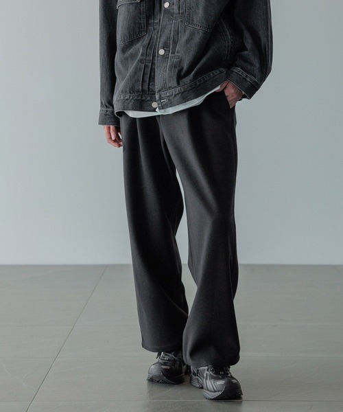 LOWRYS FARM（ローリーズファーム） パンツ 「LFM(U)」ウールライク  display picture 1