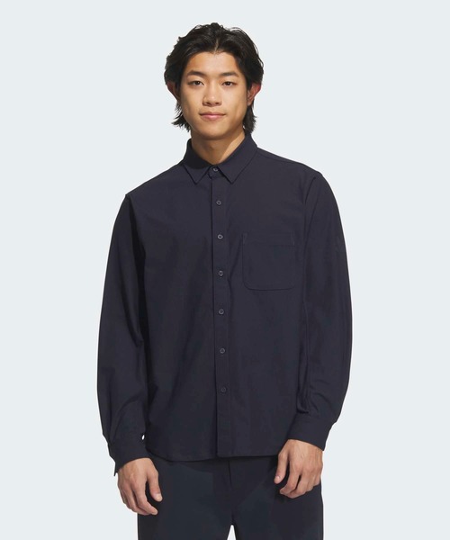 adidas（アディダス） シャツ プレミアム カジュアル 軽量 ニット 長袖