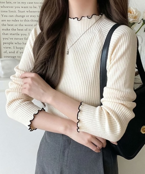 classicalelf（クラシカルエルフ） ニット セーター 華奢見え叶える