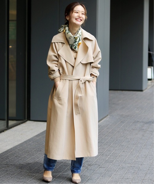 IENA（イエナ） トレンチコート 36 ベージュ レディース : ZOZOTOWN