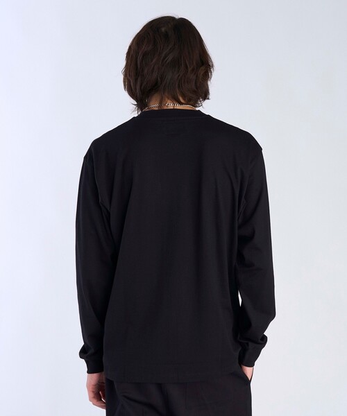 agnes b.（アニエスベー） tシャツ メンズ アイコニック プリント 長袖