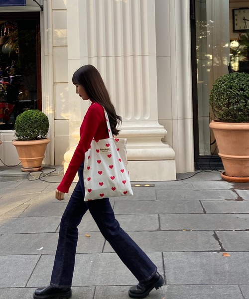 「RiLi」 ブーツカットデニムパンツ M インディゴブルー レディース