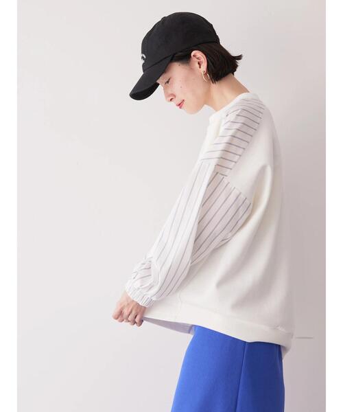 「AMERICAN HOLIC」 長袖カットソー L ネイビー レディース_画像7