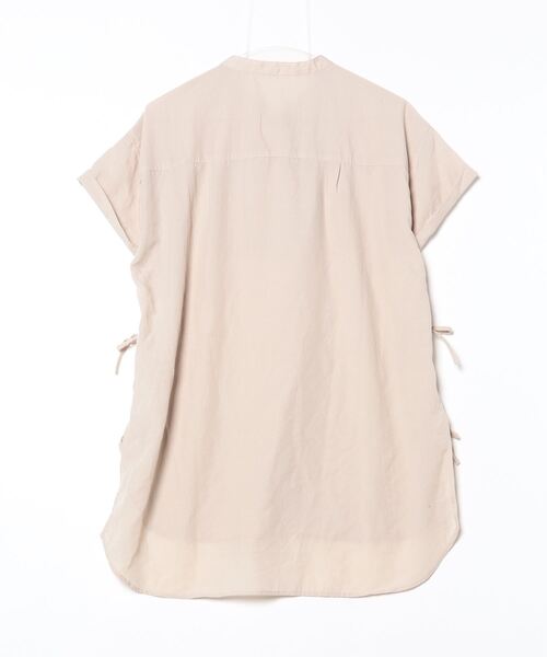 「BONLECILL」 半袖ブラウス FREE ベージュ レディース_画像2