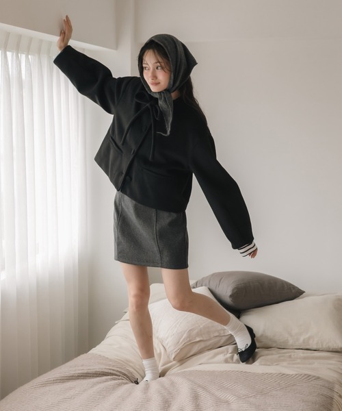 HEILIS（ヘイリス） ジャケット ノーカラージャケット レディース