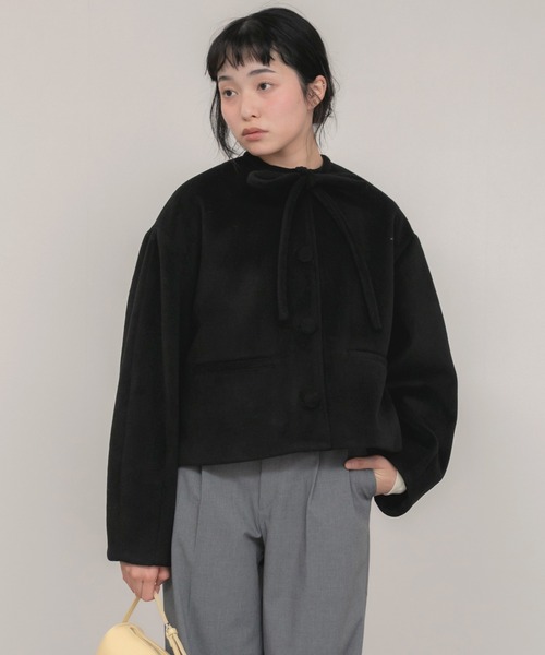 HEILIS（ヘイリス） ジャケット ノーカラージャケット レディース