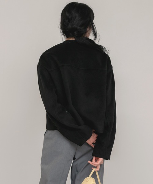 HEILIS（ヘイリス） ジャケット ノーカラージャケット レディース