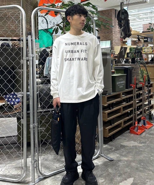 ＊ご予約済（専用品）です。　他の方はご購入いただけません。 NUMERALS（ヌメラルズ） スラックス 「NUMERALS」ワイドスラックス