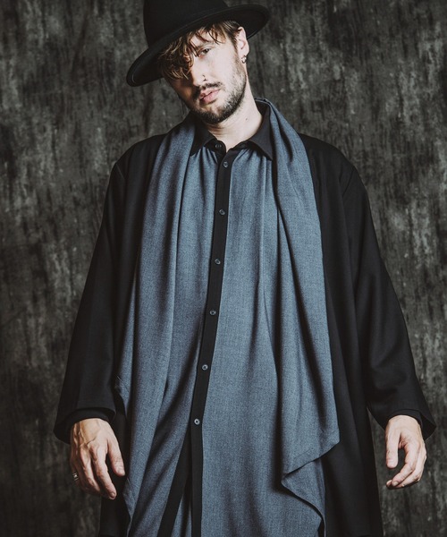カーディガン 「NO ID.」Multi-Way Drape Gown / マルチ ウェイ ドレープ ガウン メンズ