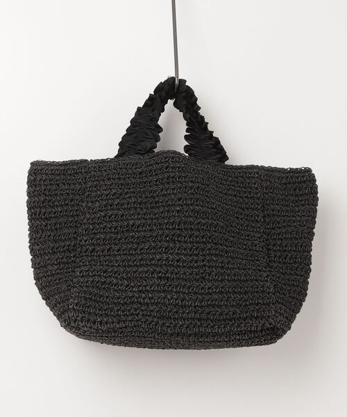 「CACHELLIE」 フリルかごバッグ - ブラック レディース_画像2